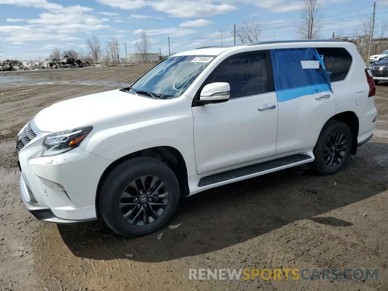 1 Photograph of a damaged car JTJGM7BX7M5275098 LEXUS GX 2021