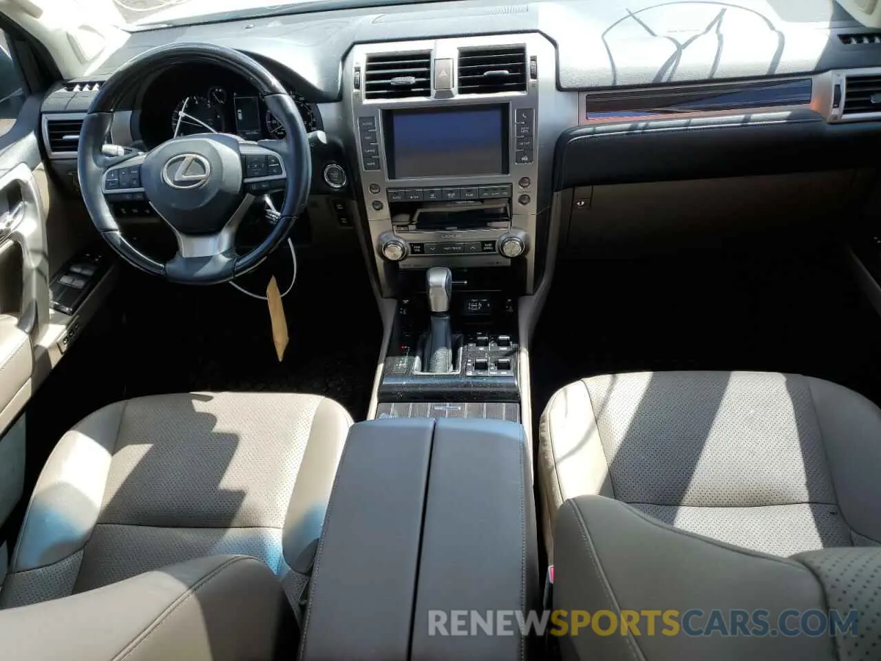 8 Photograph of a damaged car JTJGM7BX7M5275098 LEXUS GX 2021