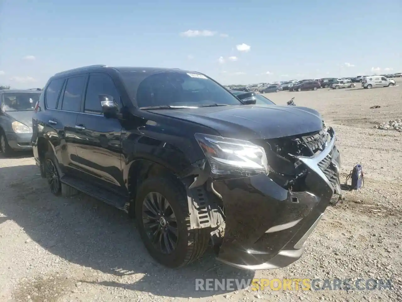 1 Photograph of a damaged car JTJGM7BX7M5288627 LEXUS GX 2021