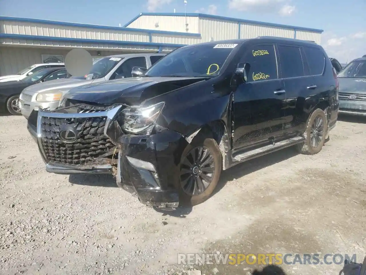 2 Photograph of a damaged car JTJGM7BX7M5288627 LEXUS GX 2021