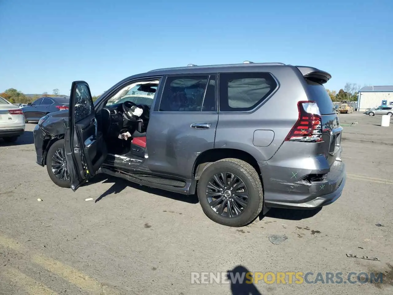 2 Photograph of a damaged car JTJGM7BX9M5280383 LEXUS GX 2021