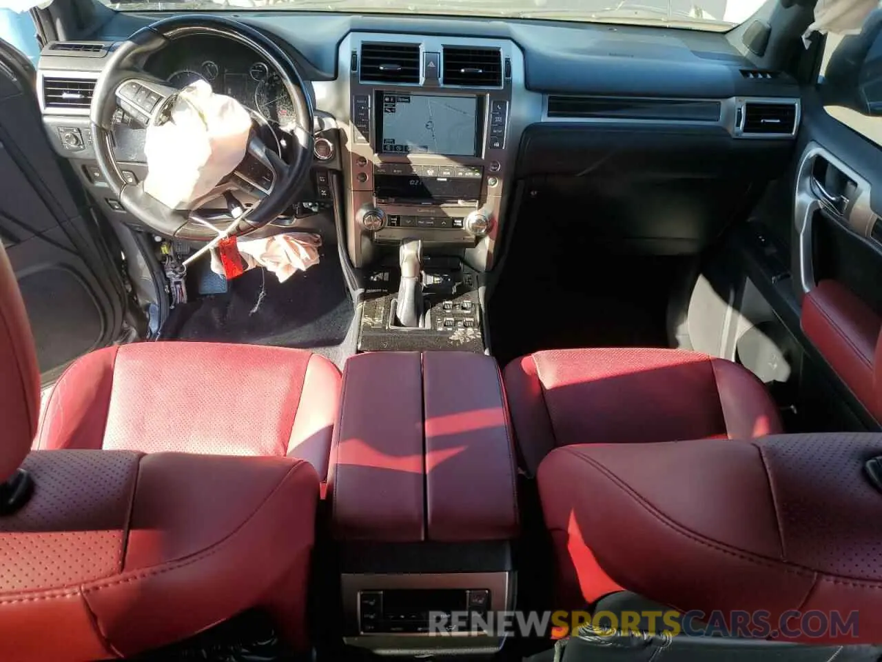 8 Photograph of a damaged car JTJGM7BX9M5280383 LEXUS GX 2021