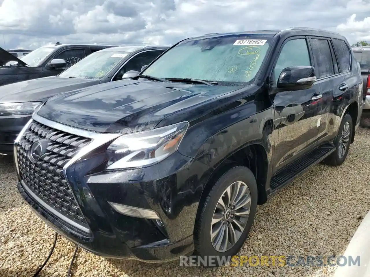 2 Photograph of a damaged car JTJGM7BX9M5283848 LEXUS GX 2021