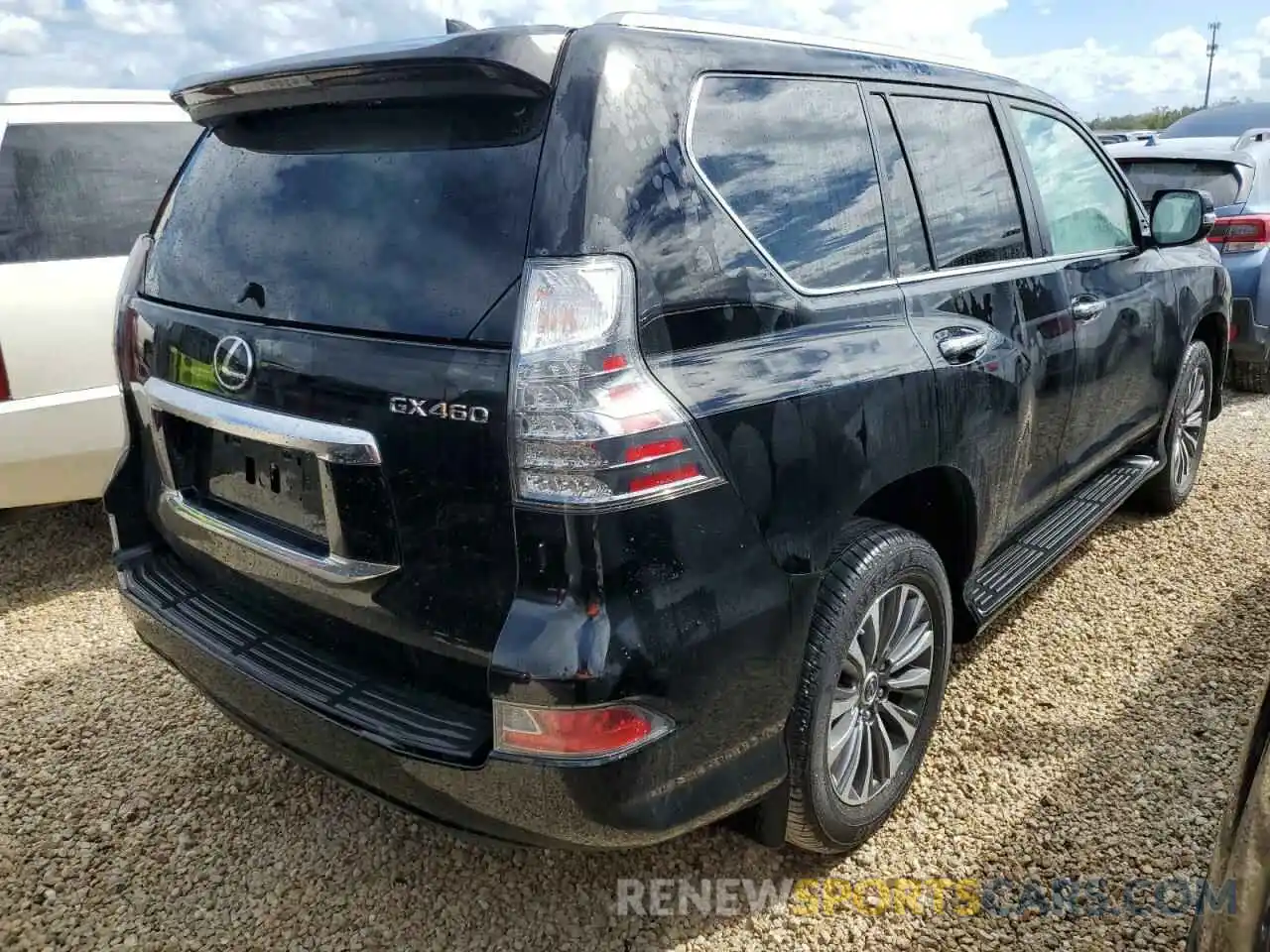 4 Photograph of a damaged car JTJGM7BX9M5283848 LEXUS GX 2021