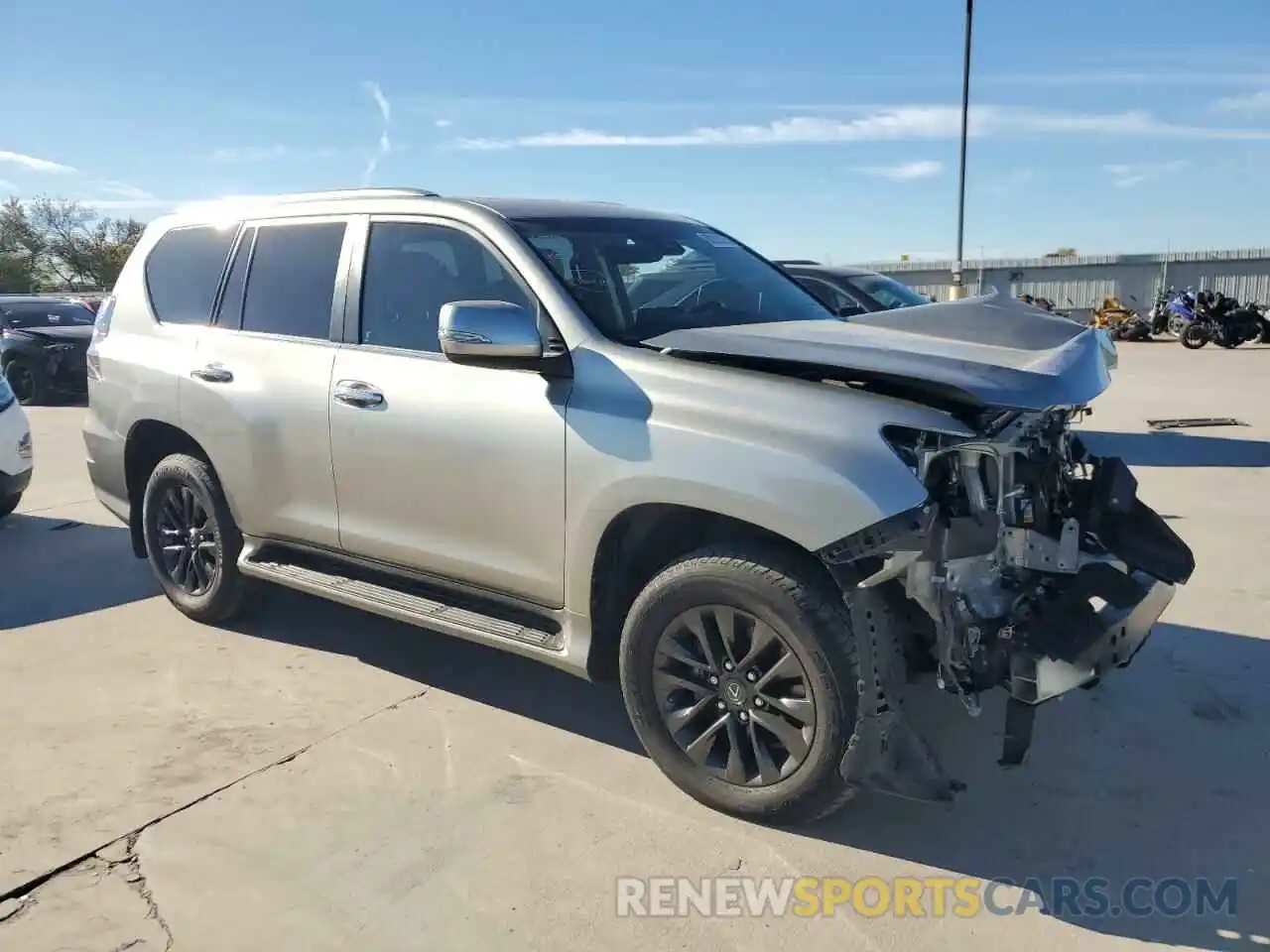 4 Photograph of a damaged car JTJAM7BX0N5305680 LEXUS GX 2022