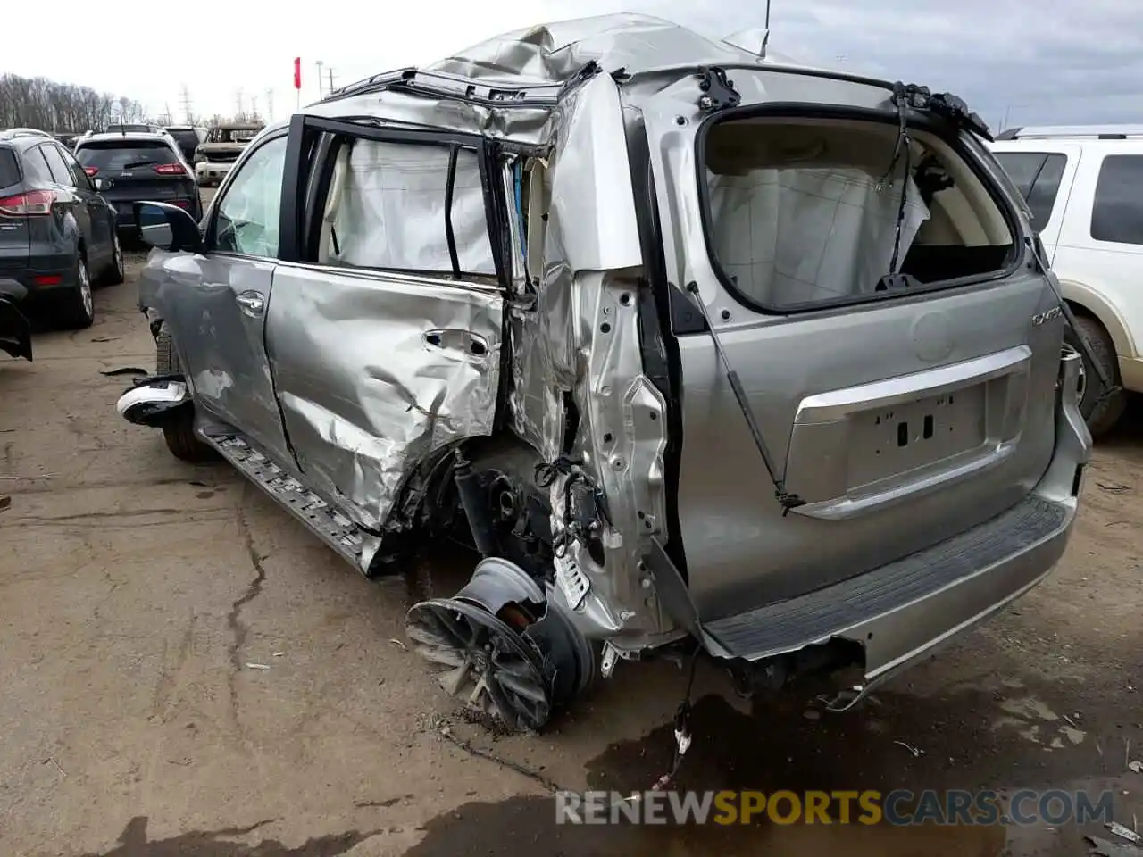 3 Photograph of a damaged car JTJAM7BX0N5312273 LEXUS GX 2022