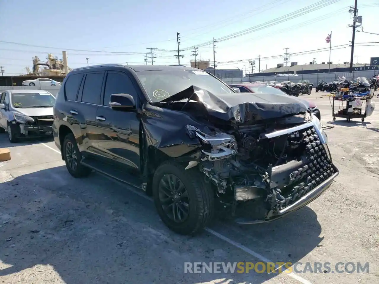 1 Photograph of a damaged car JTJAM7BX0N5312516 LEXUS GX 2022