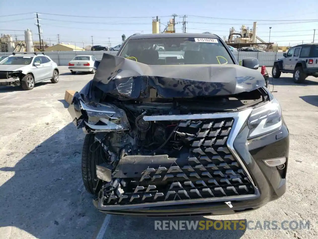 9 Photograph of a damaged car JTJAM7BX0N5312516 LEXUS GX 2022