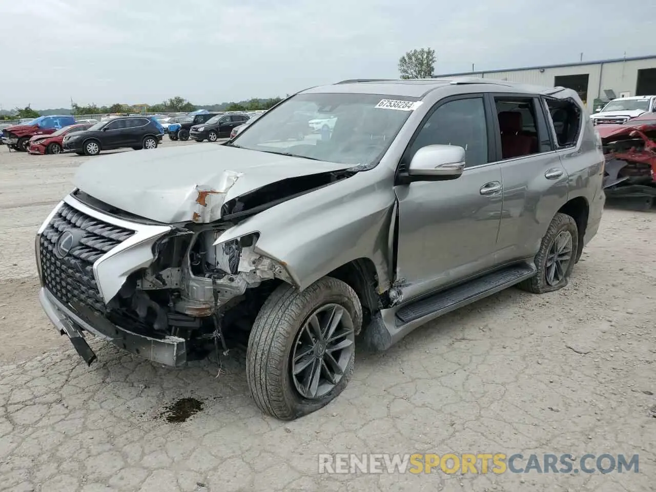 1 Photograph of a damaged car JTJAM7BX0N5321491 LEXUS GX 2022