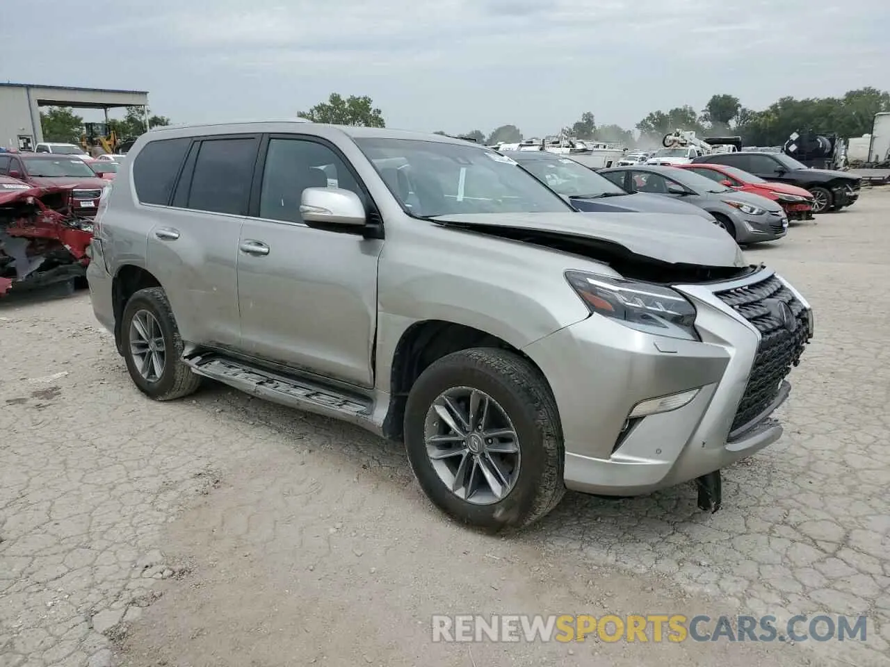 4 Photograph of a damaged car JTJAM7BX0N5321491 LEXUS GX 2022