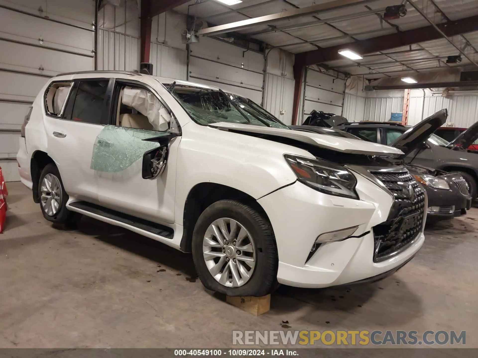 1 Photograph of a damaged car JTJAM7BX0N5324021 LEXUS GX 2022