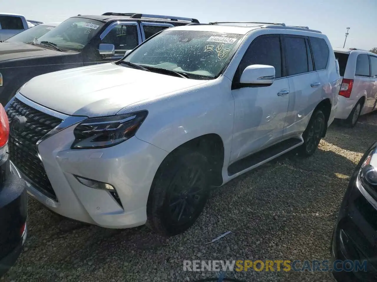 1 Photograph of a damaged car JTJAM7BX0N5328411 LEXUS GX 2022