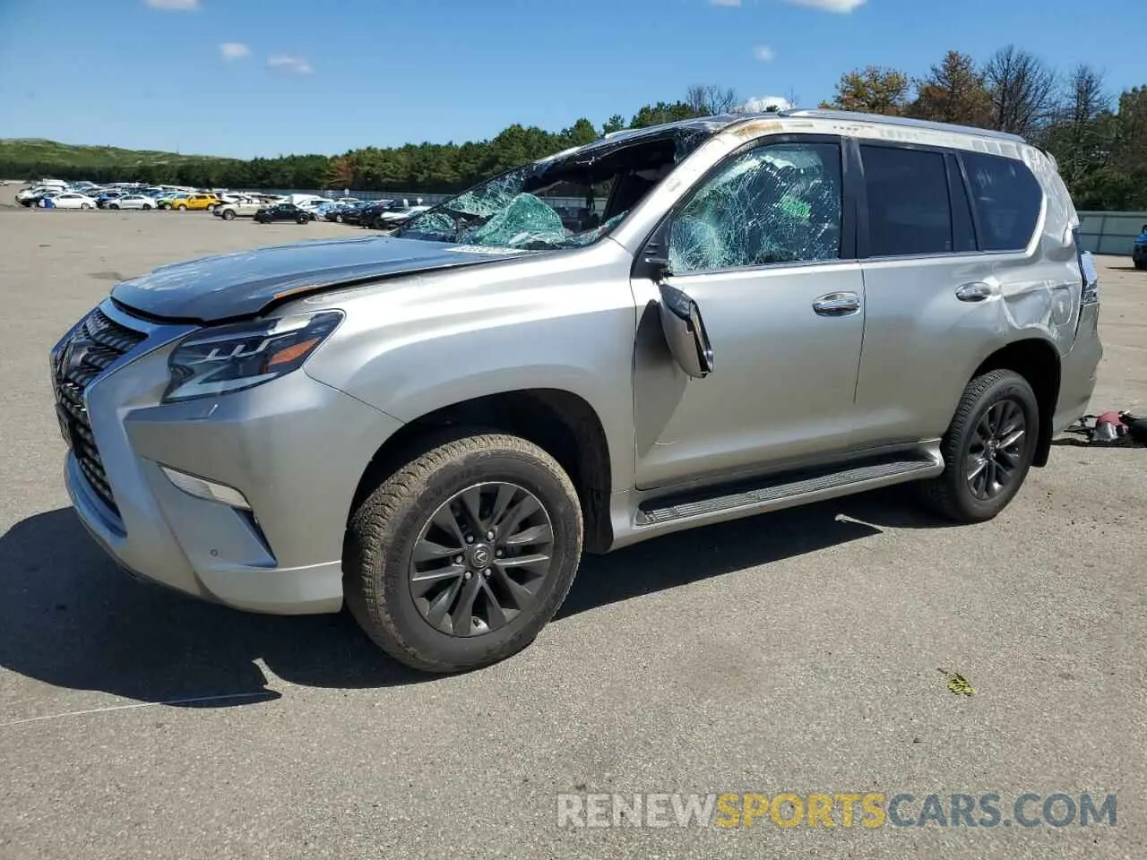 1 Photograph of a damaged car JTJAM7BX1N5332659 LEXUS GX 2022