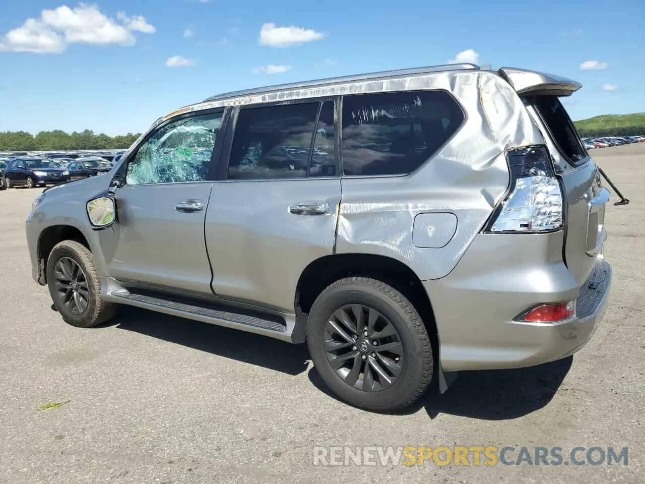 2 Photograph of a damaged car JTJAM7BX1N5332659 LEXUS GX 2022