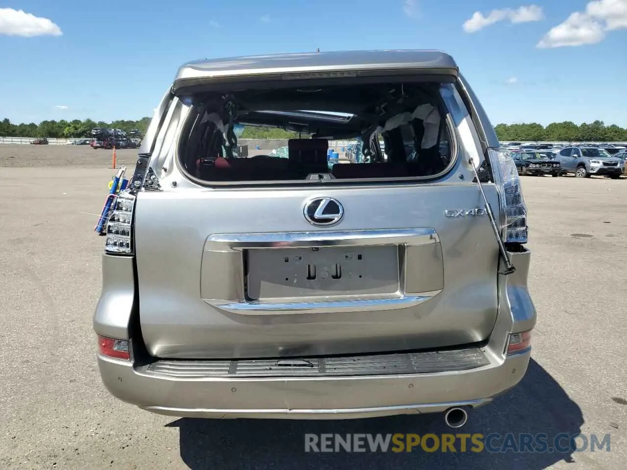 6 Photograph of a damaged car JTJAM7BX1N5332659 LEXUS GX 2022