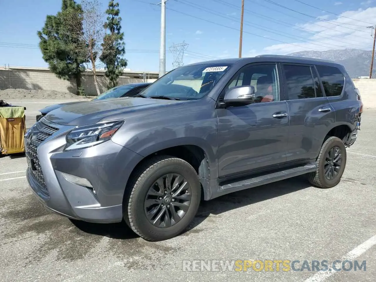 1 Photograph of a damaged car JTJAM7BX2N5324585 LEXUS GX 2022