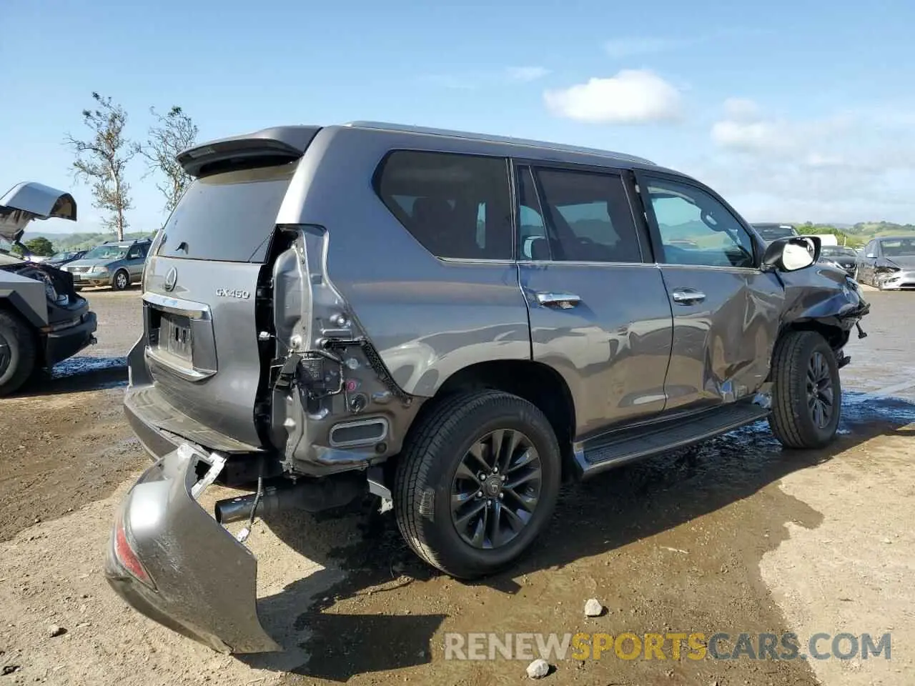 3 Photograph of a damaged car JTJAM7BX2N5334551 LEXUS GX 2022