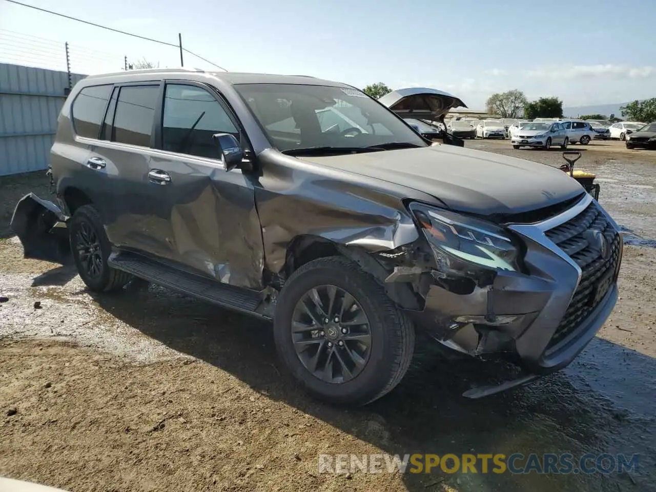 4 Photograph of a damaged car JTJAM7BX2N5334551 LEXUS GX 2022
