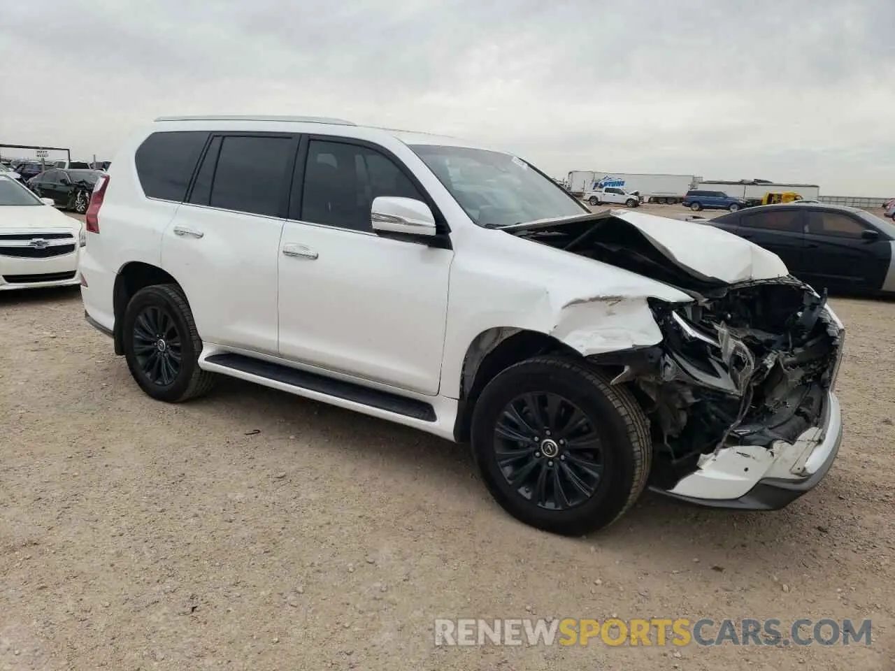 4 Photograph of a damaged car JTJAM7BX3N5312848 LEXUS GX 2022