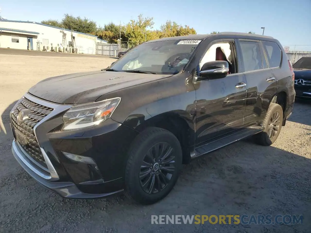 1 Photograph of a damaged car JTJAM7BX3N5321694 LEXUS GX 2022