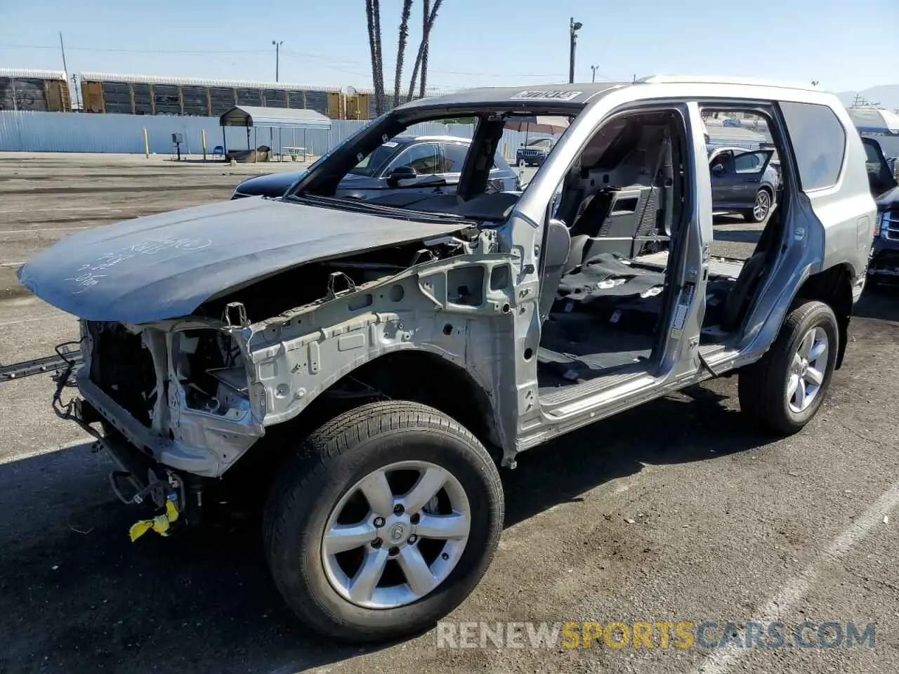 1 Photograph of a damaged car JTJAM7BX3N5322442 LEXUS GX 2022