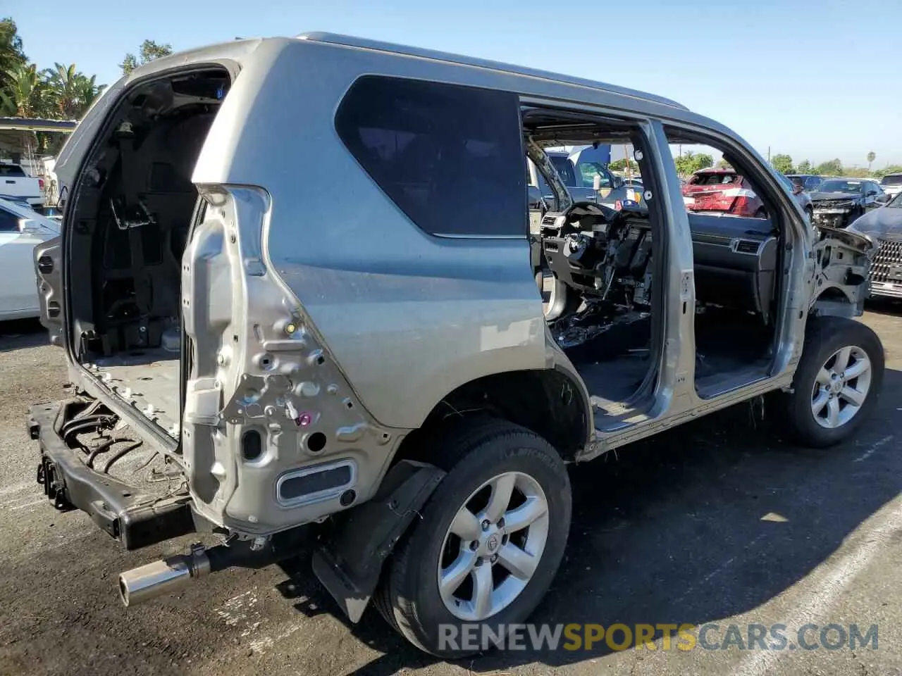 3 Photograph of a damaged car JTJAM7BX3N5322442 LEXUS GX 2022