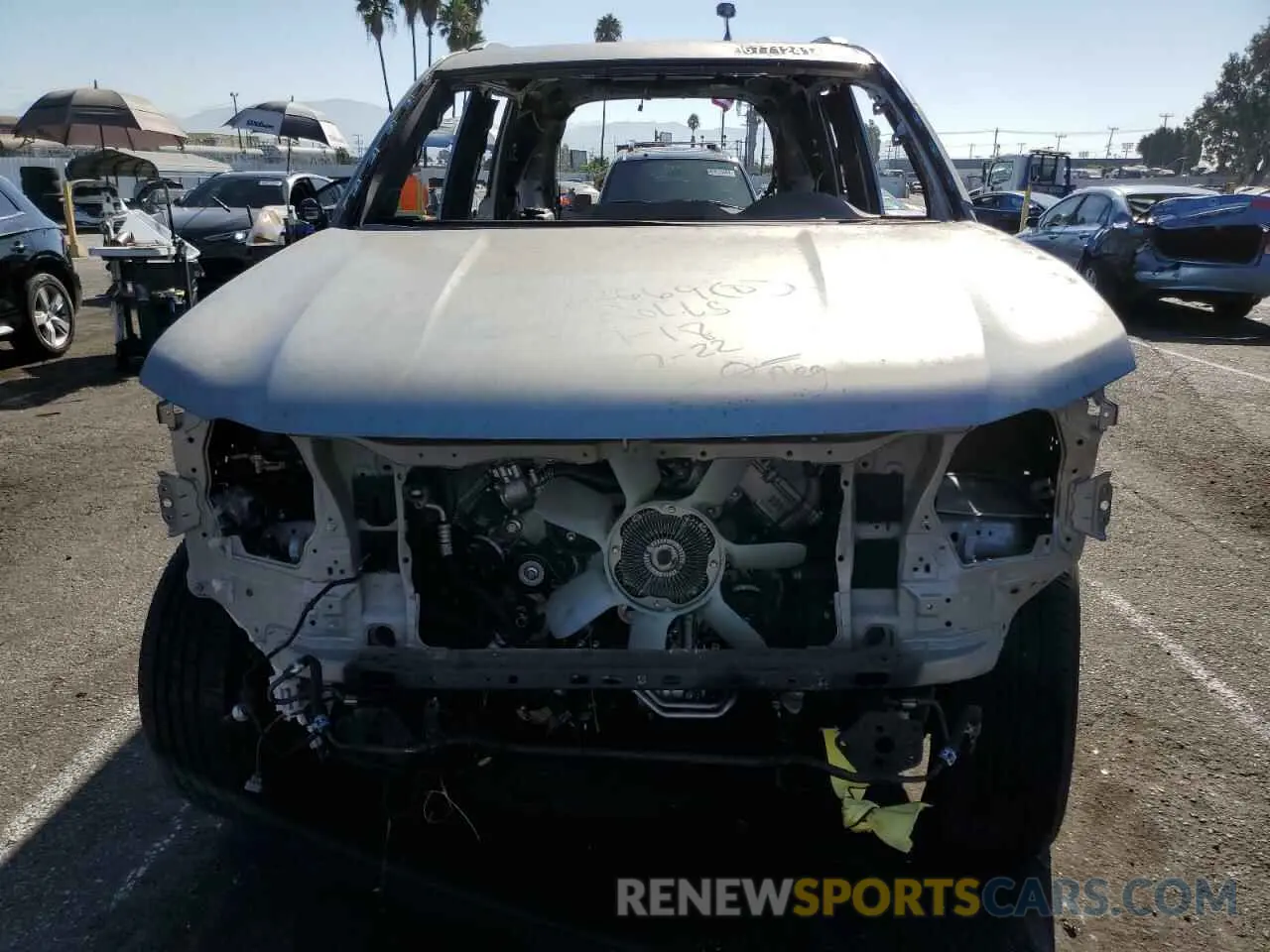 5 Photograph of a damaged car JTJAM7BX3N5322442 LEXUS GX 2022