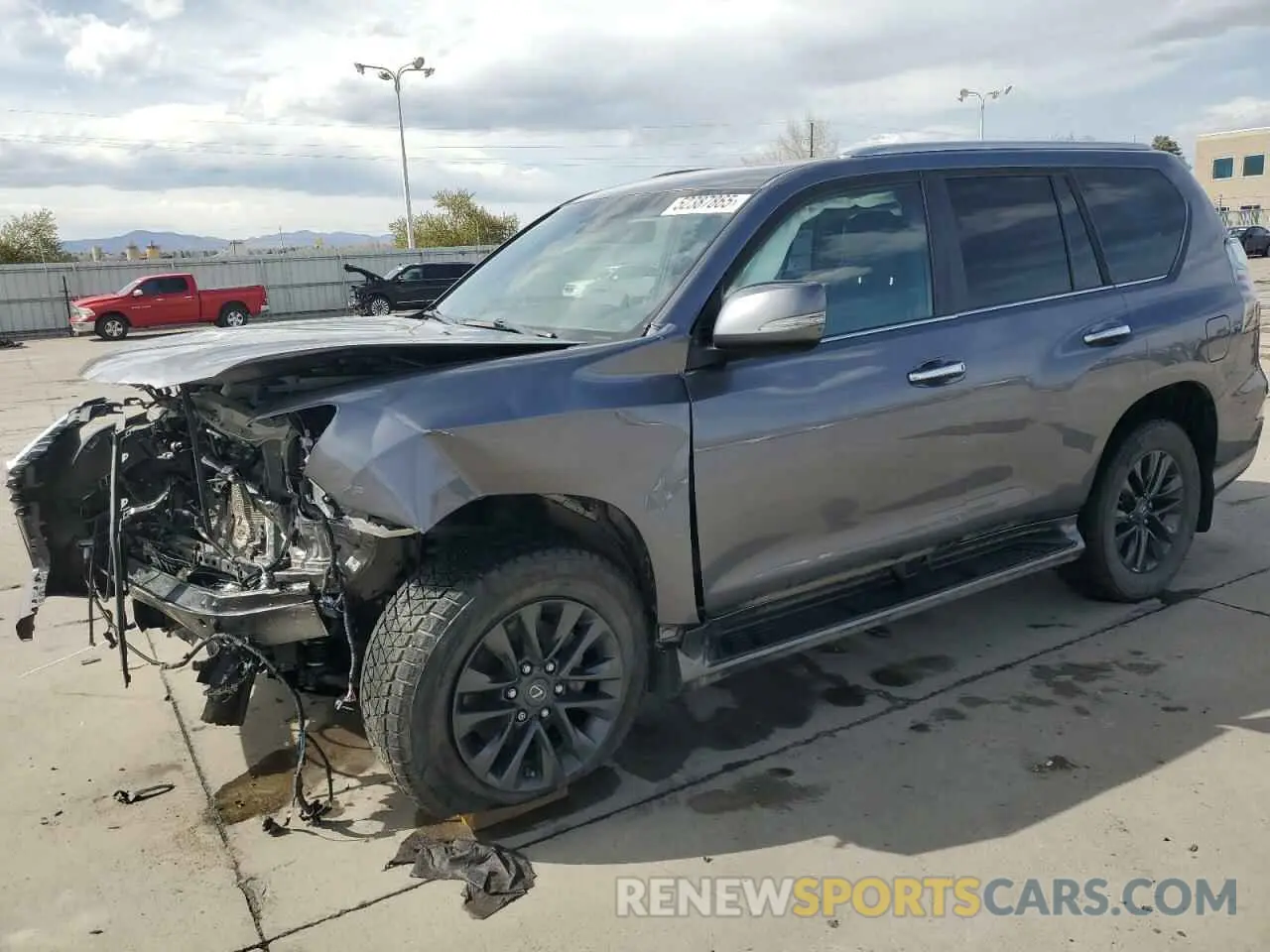 1 Photograph of a damaged car JTJAM7BX3N5331710 LEXUS GX 2022