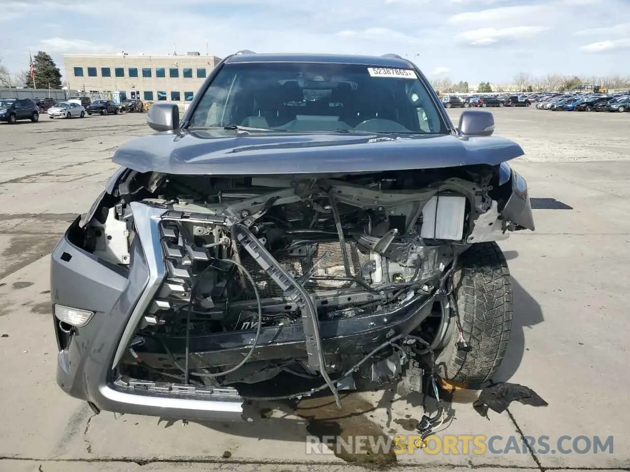5 Photograph of a damaged car JTJAM7BX3N5331710 LEXUS GX 2022