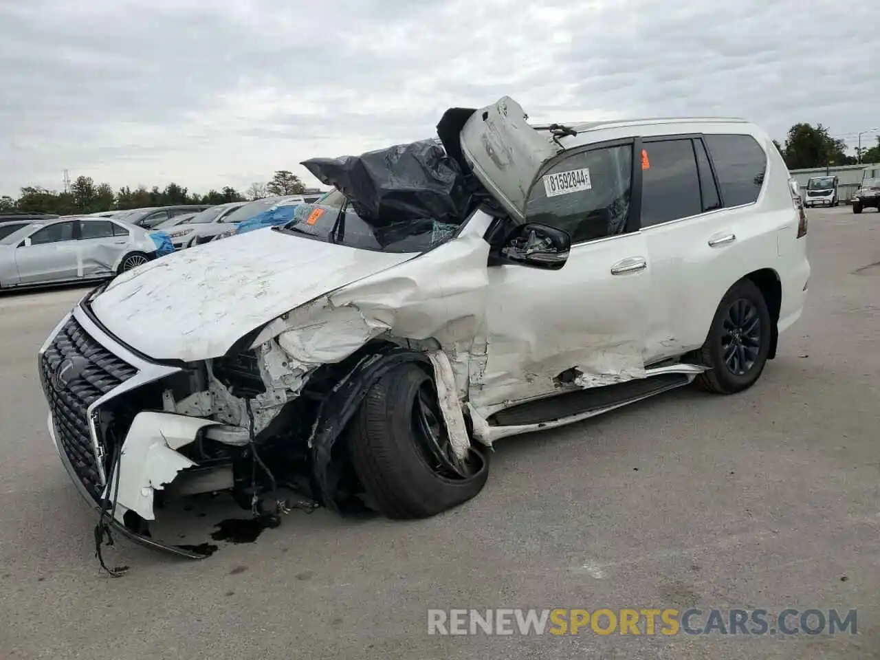 1 Photograph of a damaged car JTJAM7BX4N5308162 LEXUS GX 2022