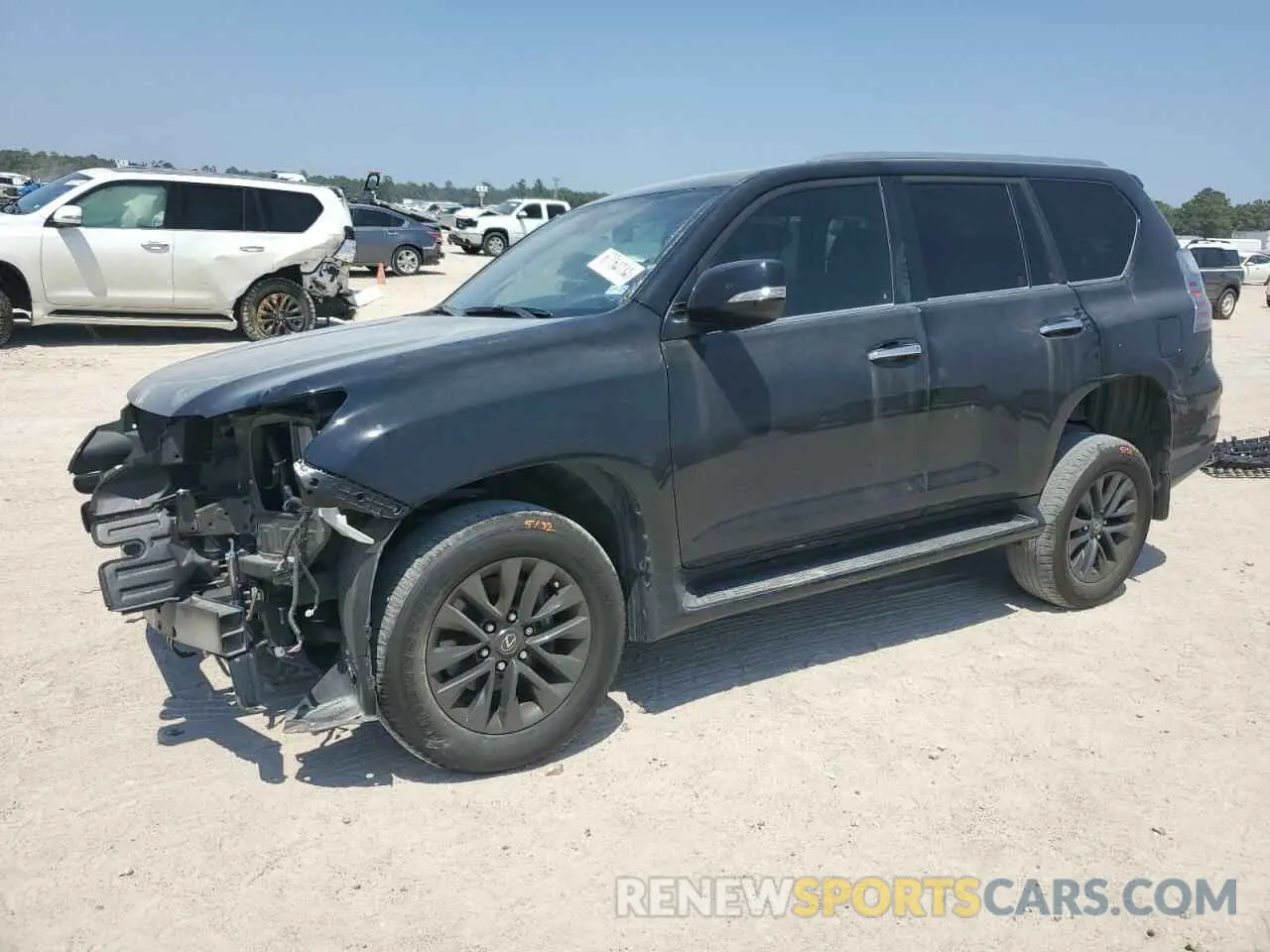 1 Photograph of a damaged car JTJAM7BX5N5317663 LEXUS GX 2022