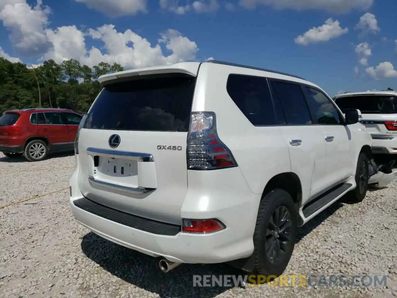 4 Photograph of a damaged car JTJAM7BX5N5325455 LEXUS GX 2022