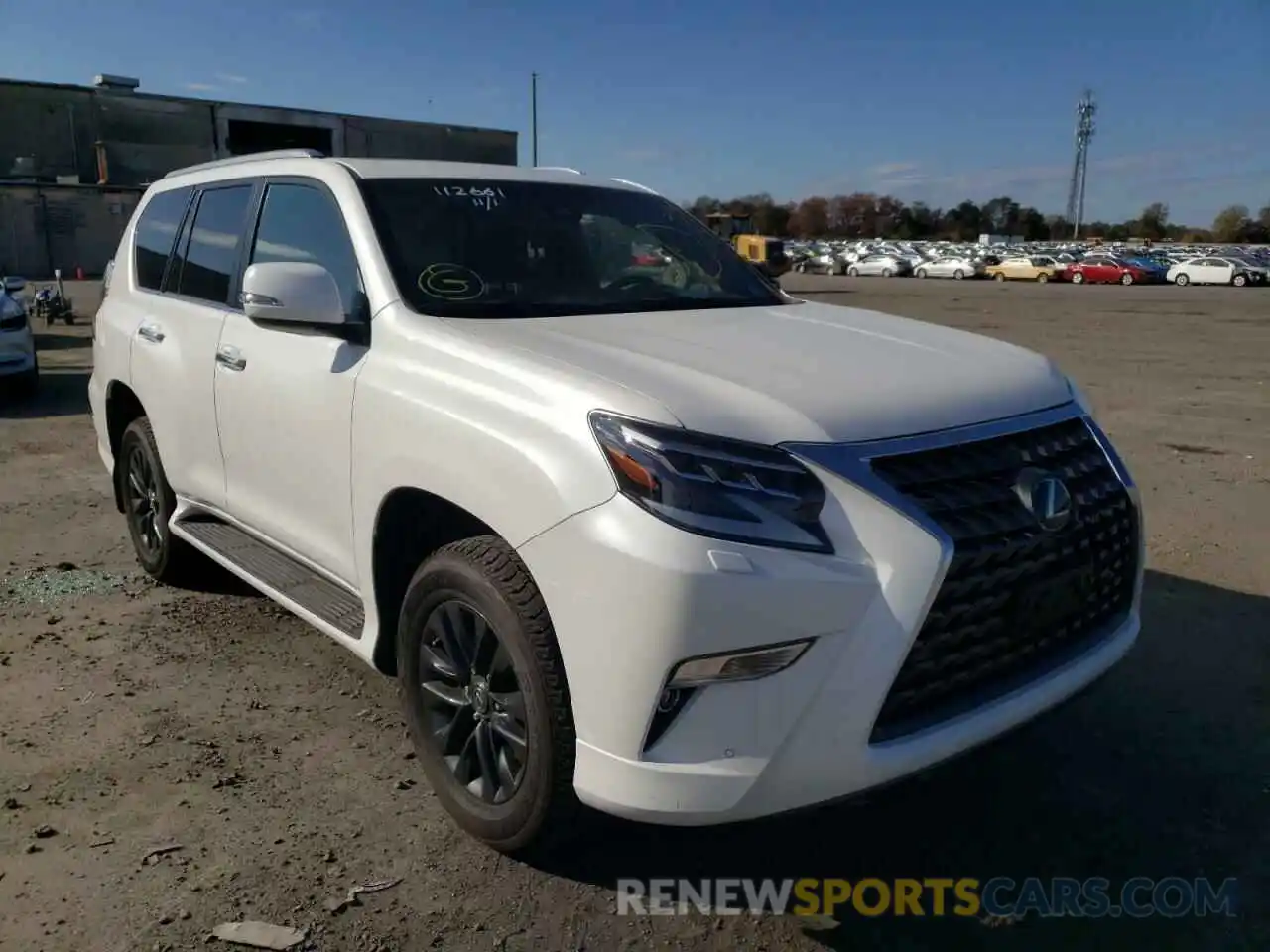 1 Photograph of a damaged car JTJAM7BX6N5314206 LEXUS GX 2022