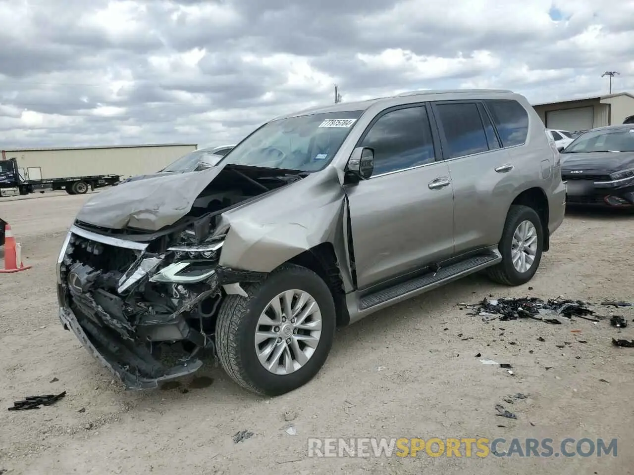 1 Photograph of a damaged car JTJAM7BX6N5316828 LEXUS GX 2022
