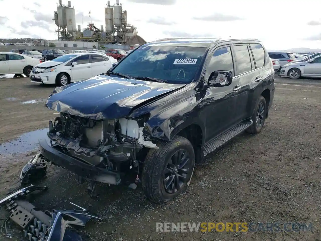 2 Photograph of a damaged car JTJAM7BX6N5323973 LEXUS GX 2022