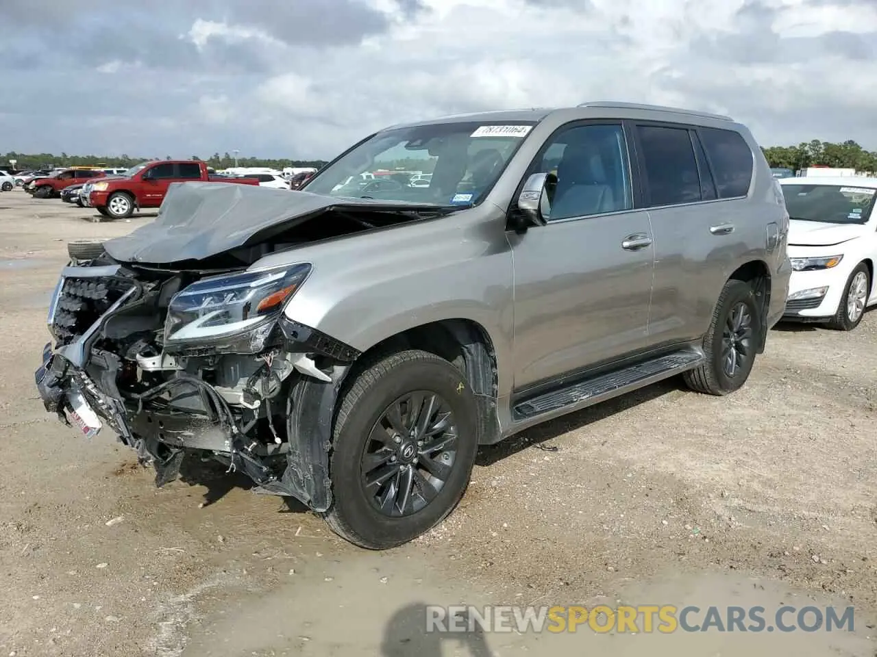 1 Photograph of a damaged car JTJAM7BX7N5306101 LEXUS GX 2022