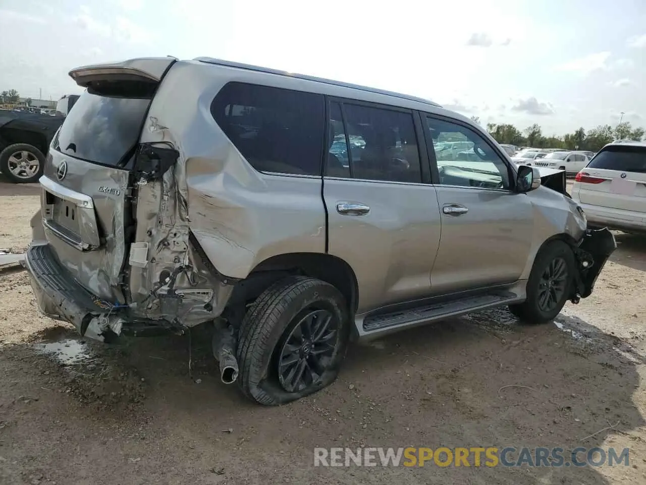 3 Photograph of a damaged car JTJAM7BX7N5306101 LEXUS GX 2022