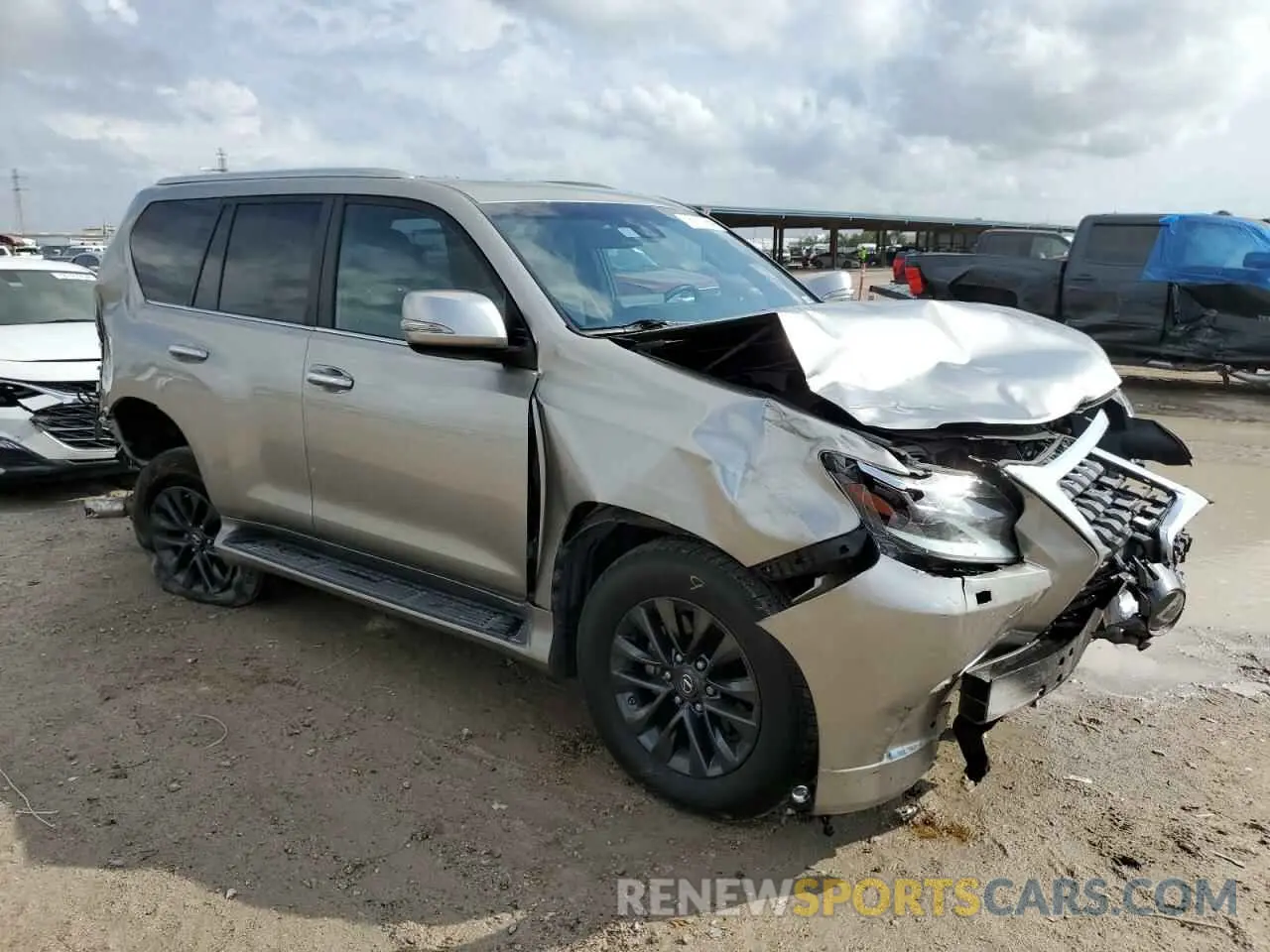 4 Photograph of a damaged car JTJAM7BX7N5306101 LEXUS GX 2022