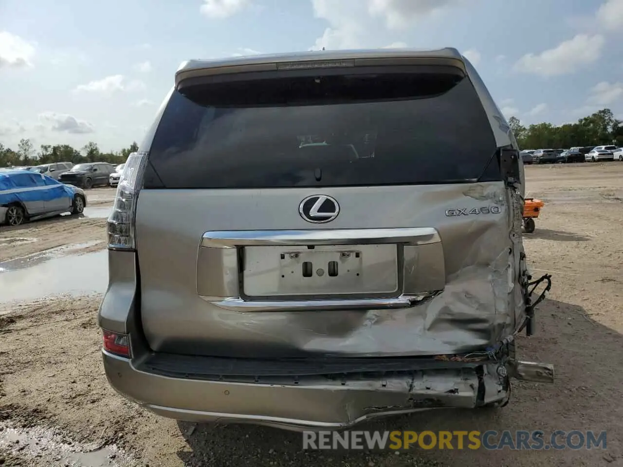 6 Photograph of a damaged car JTJAM7BX7N5306101 LEXUS GX 2022