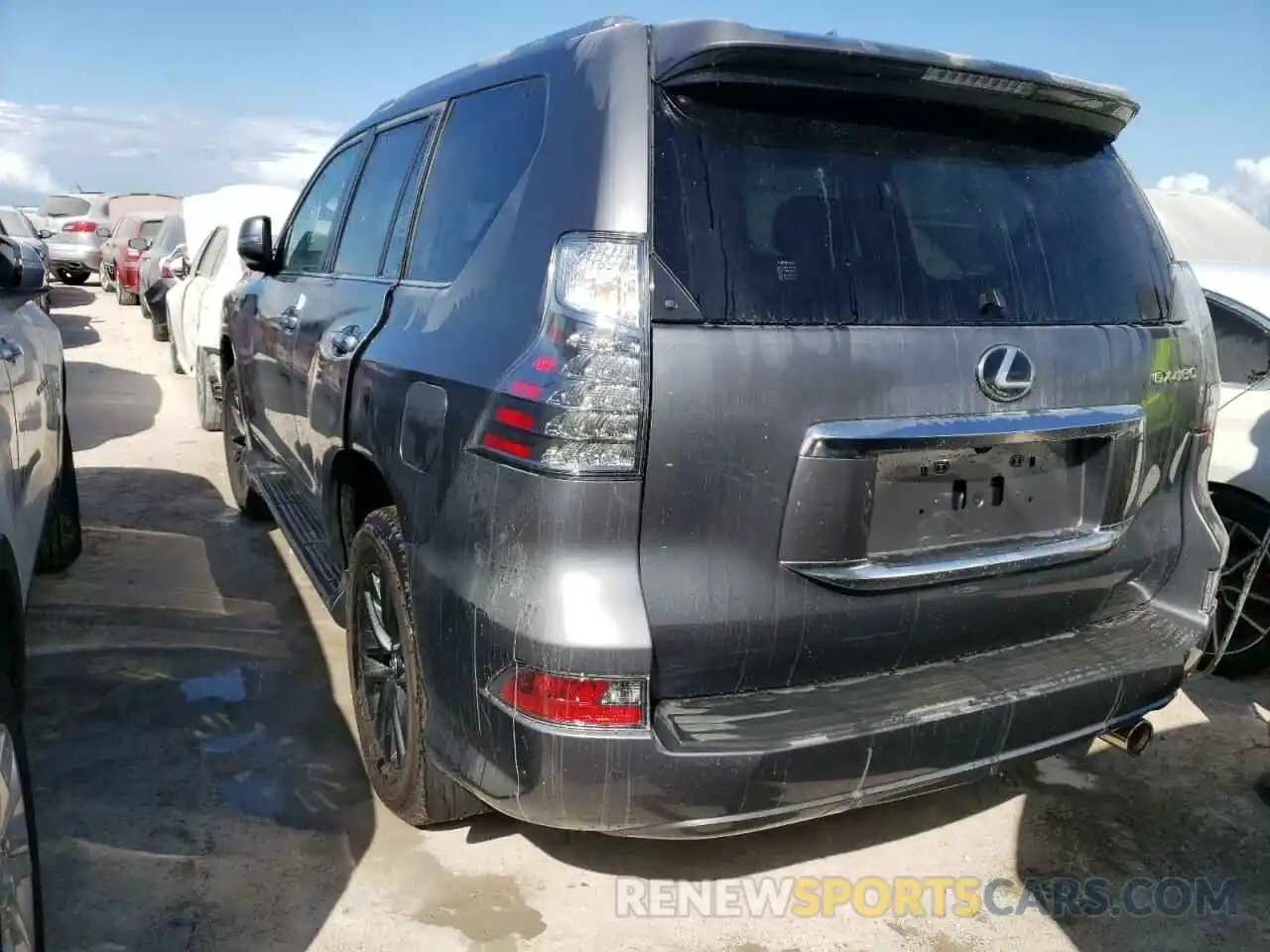 3 Photograph of a damaged car JTJAM7BX7N5335954 LEXUS GX 2022