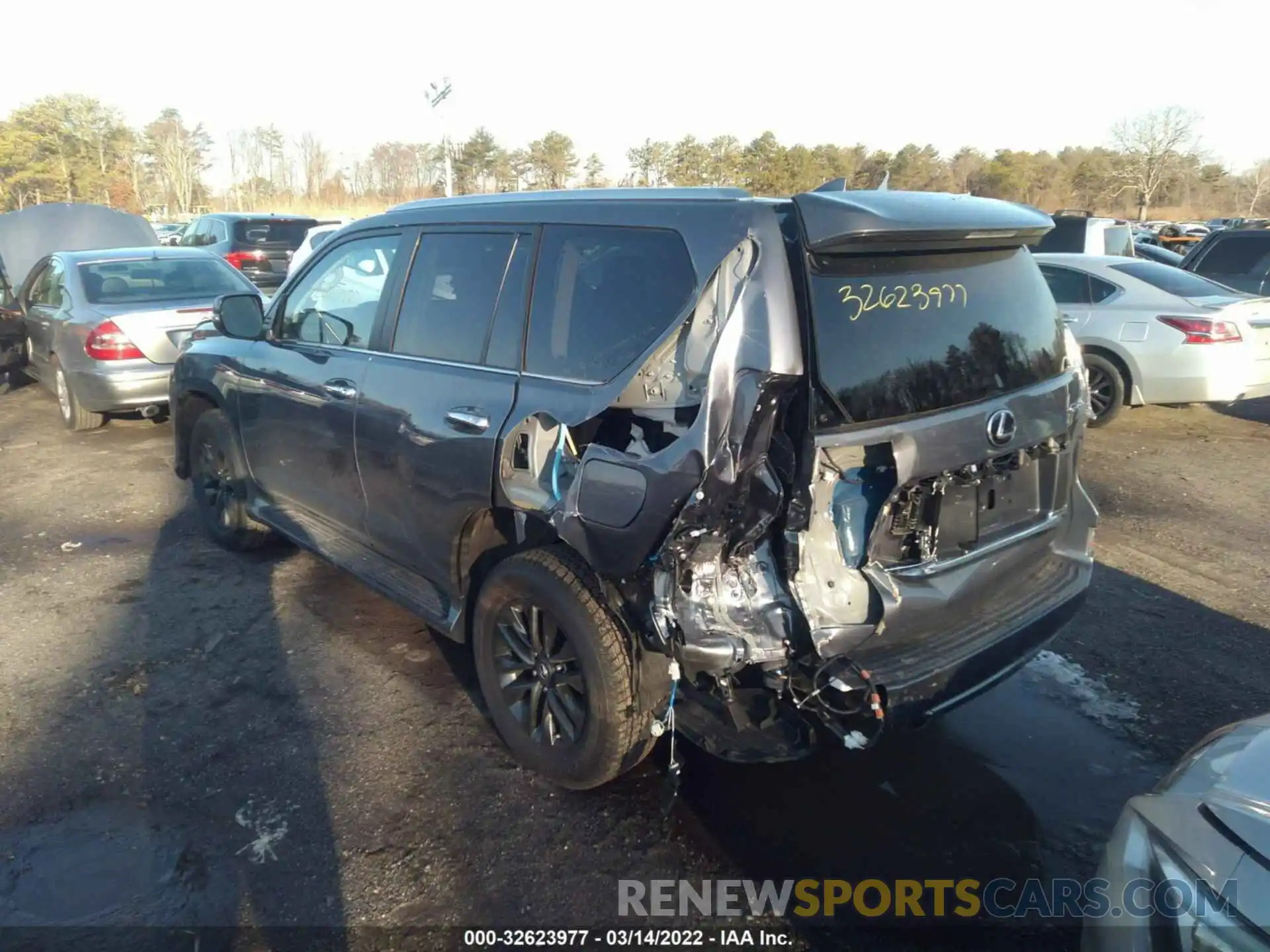 3 Photograph of a damaged car JTJAM7BX8N5306804 LEXUS GX 2022