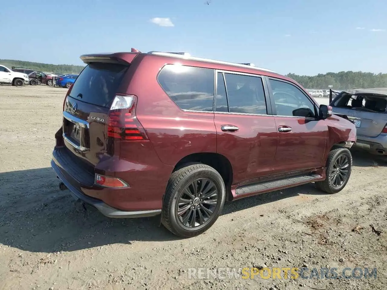 3 Photograph of a damaged car JTJAM7BX8N5316023 LEXUS GX 2022