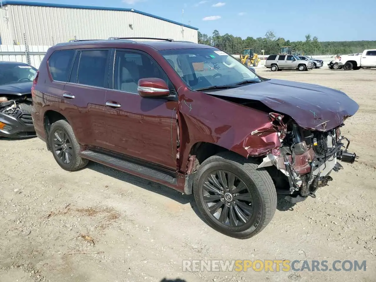 4 Photograph of a damaged car JTJAM7BX8N5316023 LEXUS GX 2022