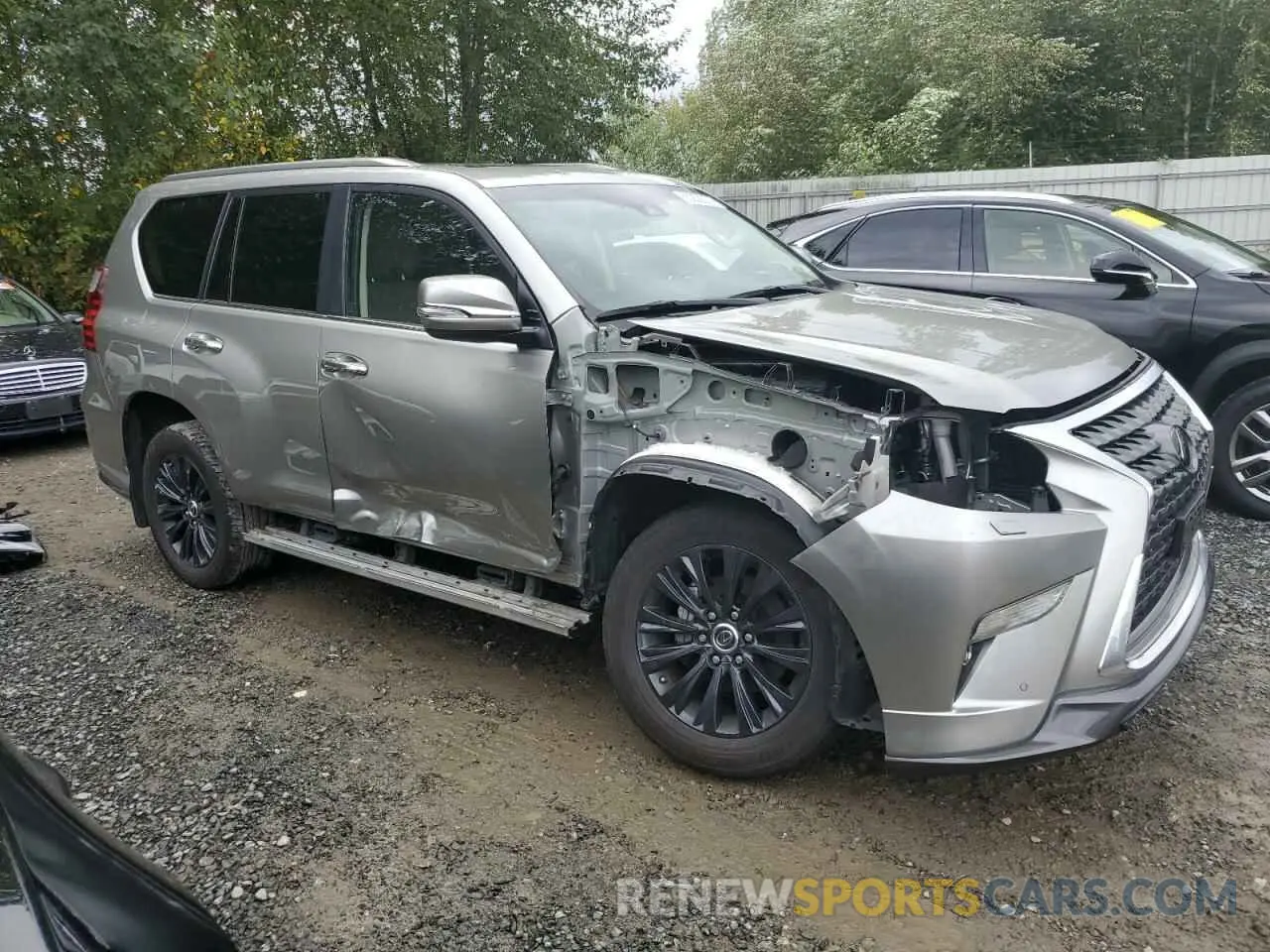 4 Photograph of a damaged car JTJAM7BX8N5326034 LEXUS GX 2022