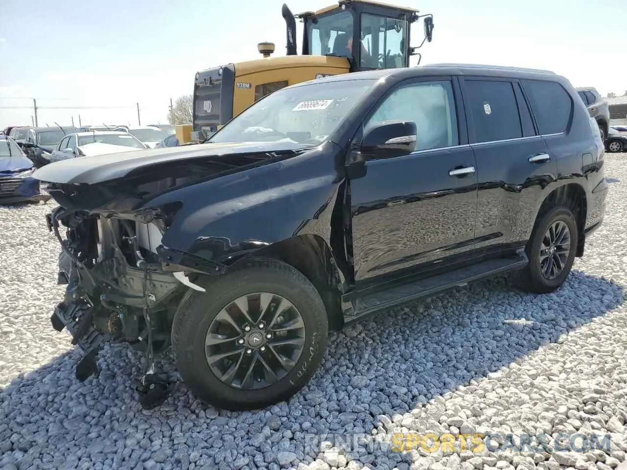 1 Photograph of a damaged car JTJAM7BX8N5332156 LEXUS GX 2022