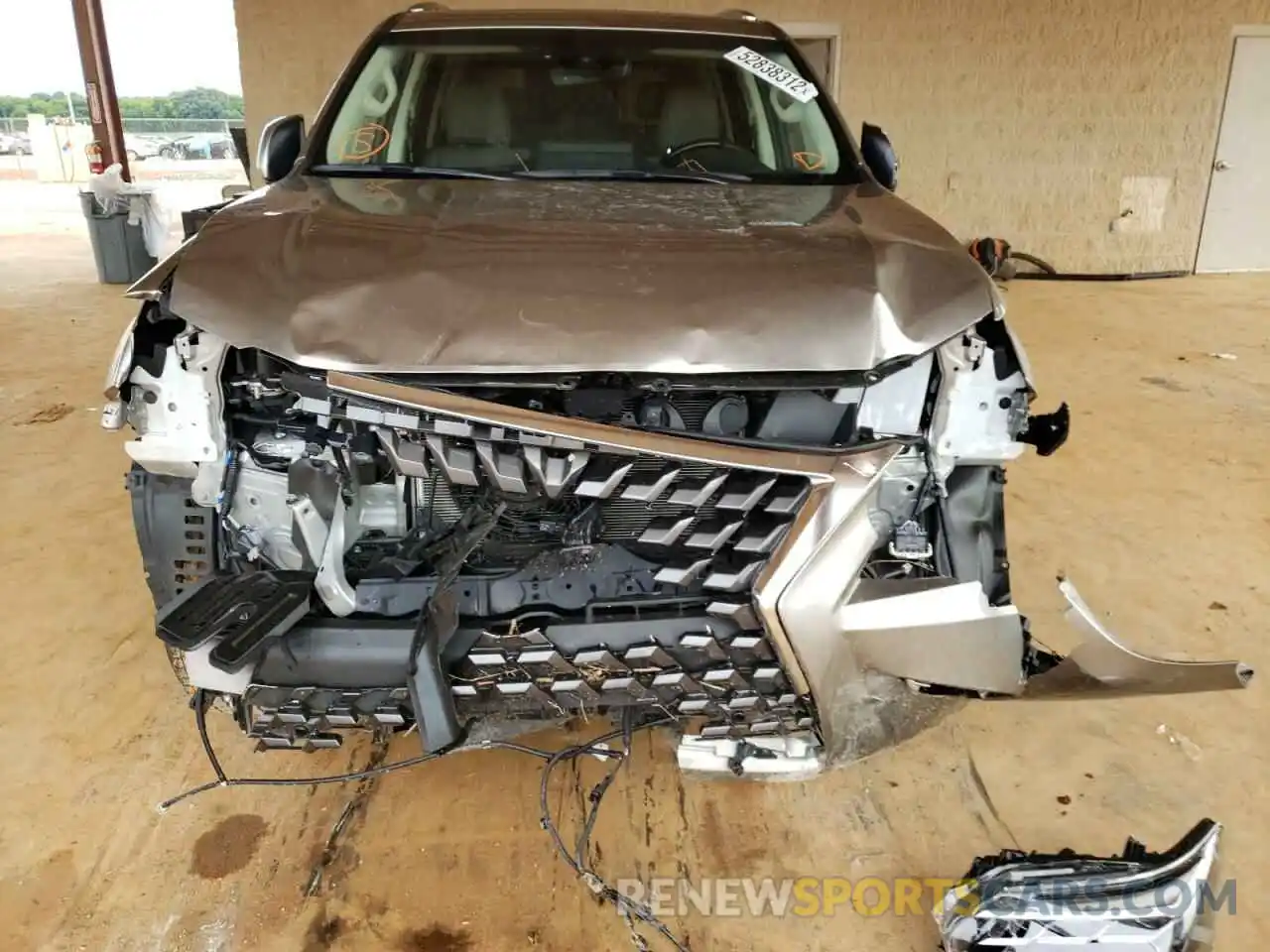 9 Photograph of a damaged car JTJAM7BX9N5312546 LEXUS GX 2022