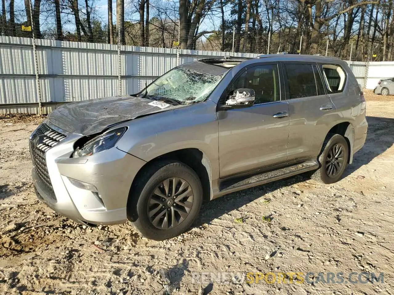 1 Photograph of a damaged car JTJAM7BX9N5326947 LEXUS GX 2022