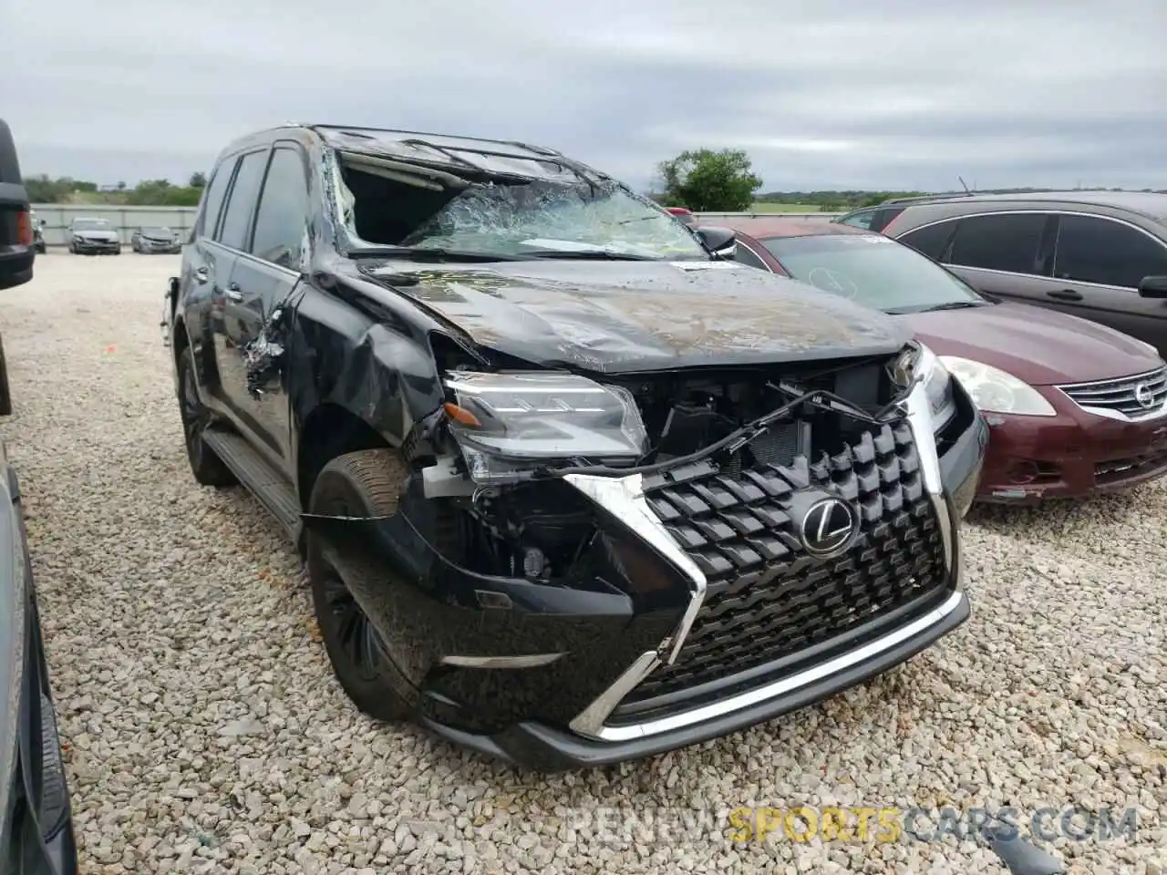 1 Photograph of a damaged car JTJAM7BXXN5317576 LEXUS GX 2022