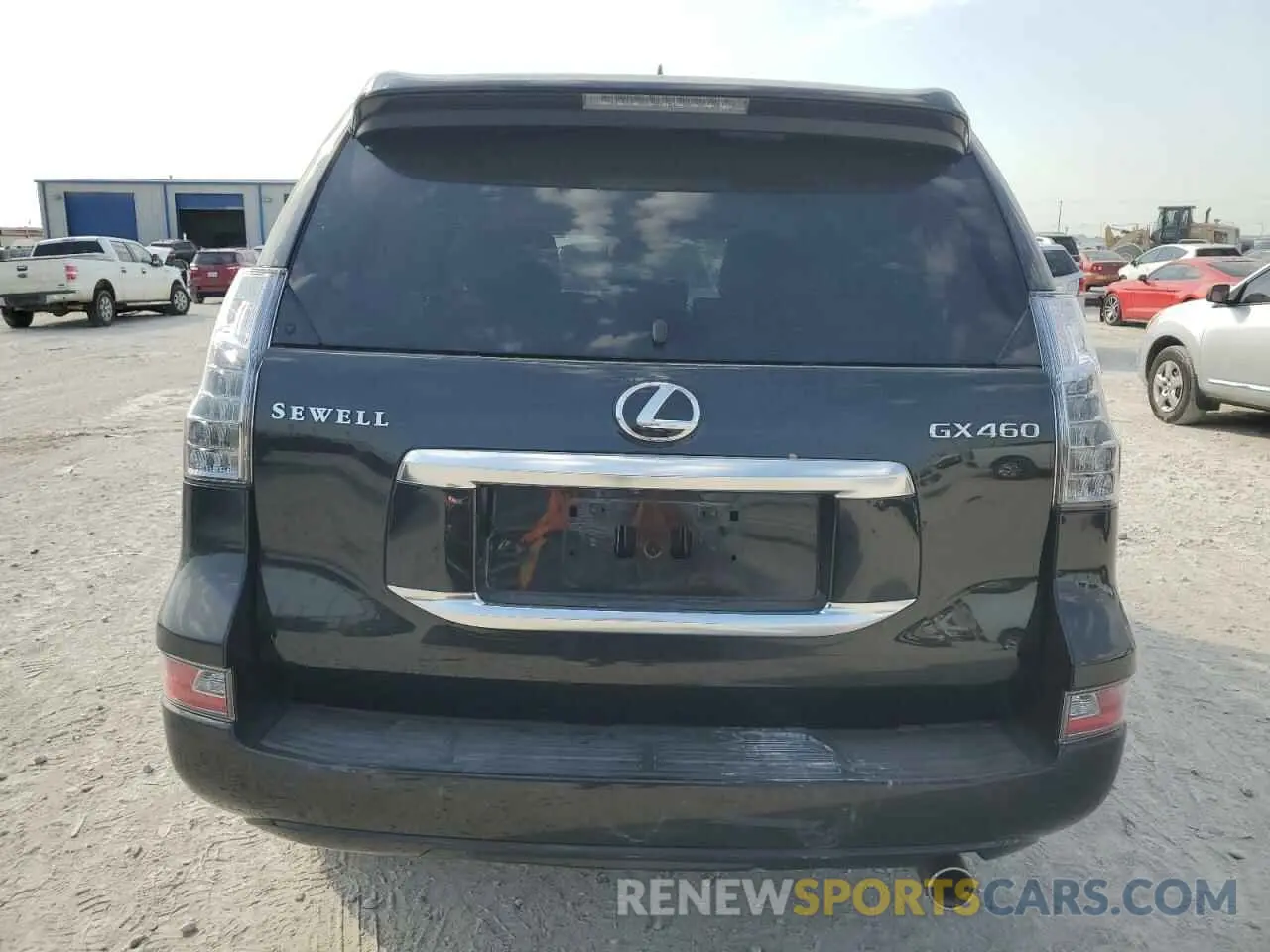 6 Photograph of a damaged car JTJAM7BXXN5324365 LEXUS GX 2022
