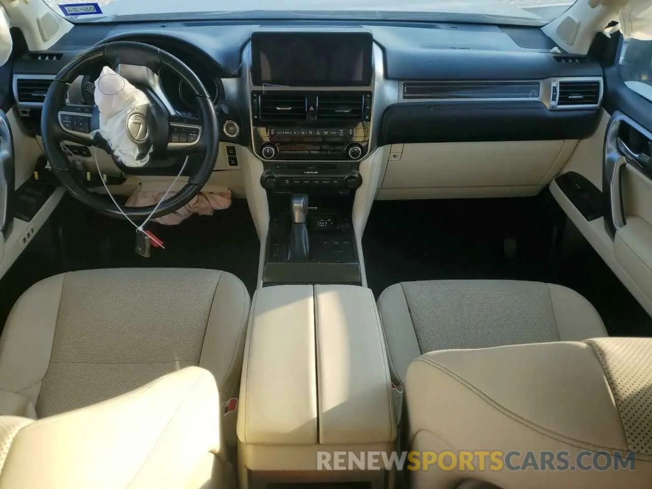 8 Photograph of a damaged car JTJAM7BXXN5324365 LEXUS GX 2022